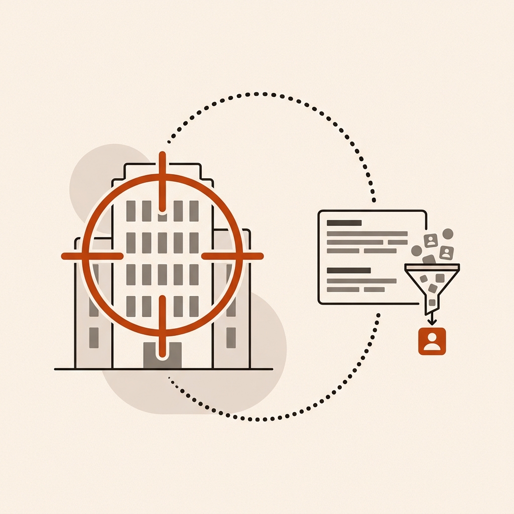 Illustration : Google Ads B2B : comment cibler des professionnels quand il n'existe pas de filtre par secteur